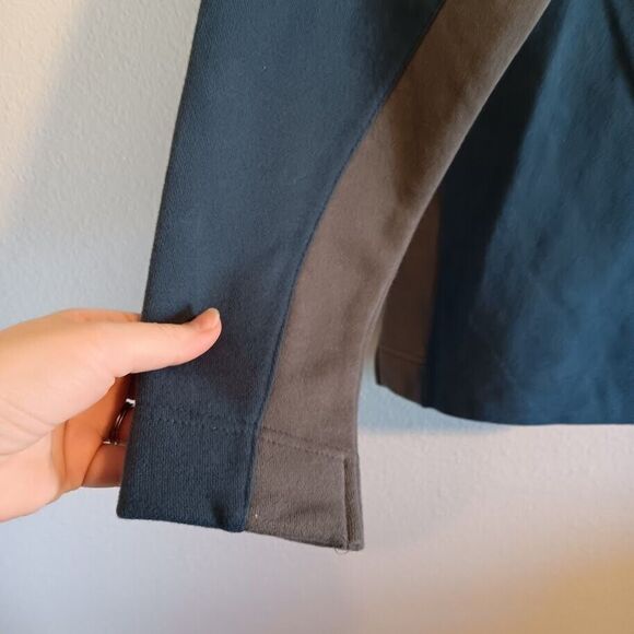 Vintage Route 66 Sweatshirt Mens Small 1/4 Zip Pull Over Blue Gray - Picture 5 of 7